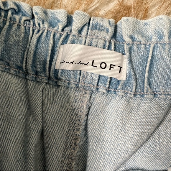 Loft high rise jogger jeans - Picture 5 of 8